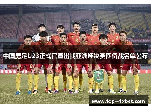 中国男足U23正式官宣出战亚洲杯决赛圈备战名单公布 中国男足U23正式官宣出战亚洲杯决赛圈备战名单公布