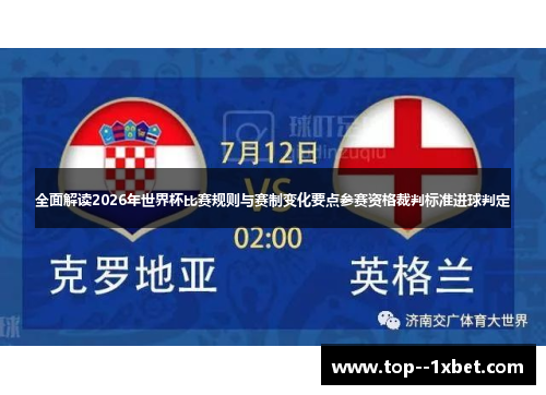 全面解读2026年世界杯比赛规则与赛制变化要点参赛资格裁判标准进球判定 全面解读2026年世界杯比赛规则与赛制变化要点参赛资格裁判标准进球判定